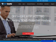 Tablet Screenshot of ddoshostingprotection.com